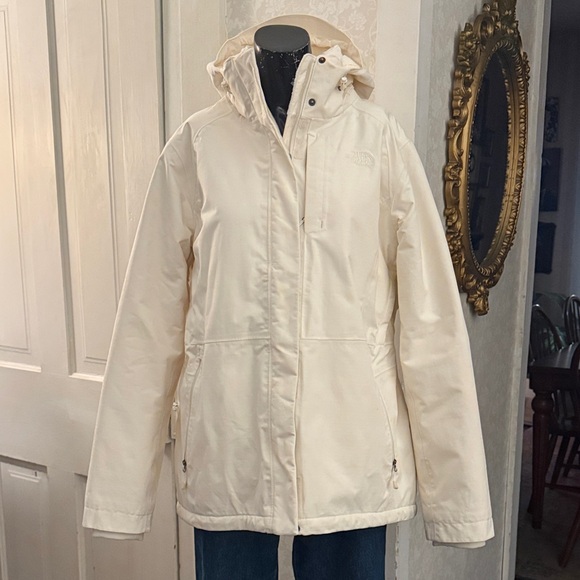 The North Face Jackets & Blazers - Th North Face Ivory Ski Snow Jacket Coat Hood Size XL